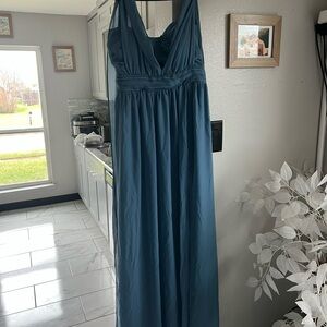 Birdy Grey Grace Chiffon Dress With Slit - Twilight